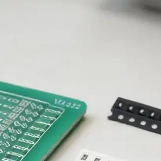 Фото Набор для практики пайки SMD 0805 0603 0402 LED, зеленая печатная плата для обучения электронике и тренировок по пайке своими руками. №1