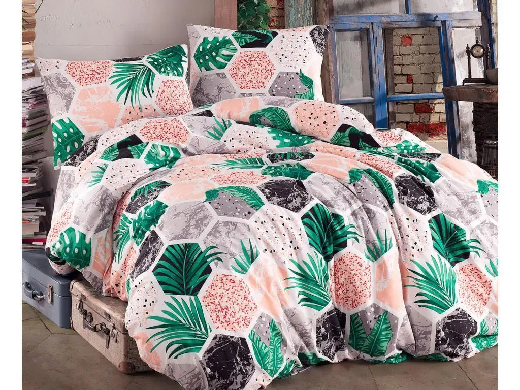 

Land Of dowry Polly Honeycomb Single Personality Duvet cover set