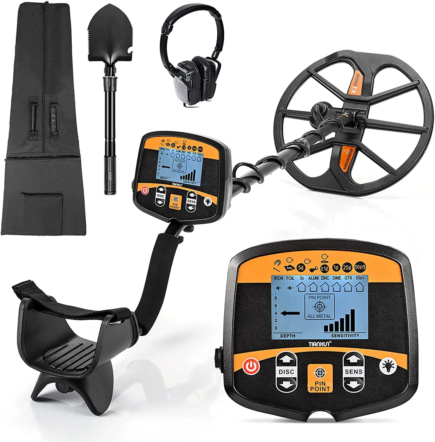 

Tianxun Brand TX-960 Metal Detector Professional Underground Metal Detector