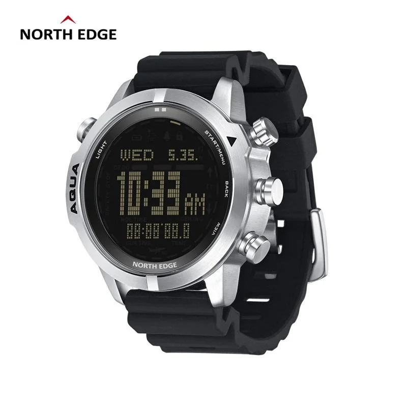 

Часы NORTH EDGE мужские с альтиметром, барометром и компасом, 50 м
