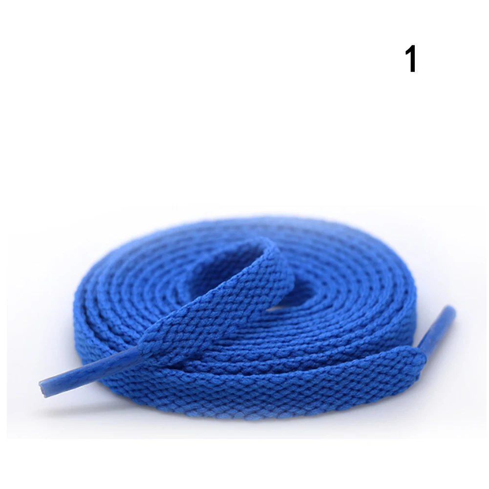 1Pair Flat Shoelaces For Sneakers 22colors Fabric Shoe Laces White Black Shoe Lace Boot Laces For Shoes Classic Soft Shoestrings