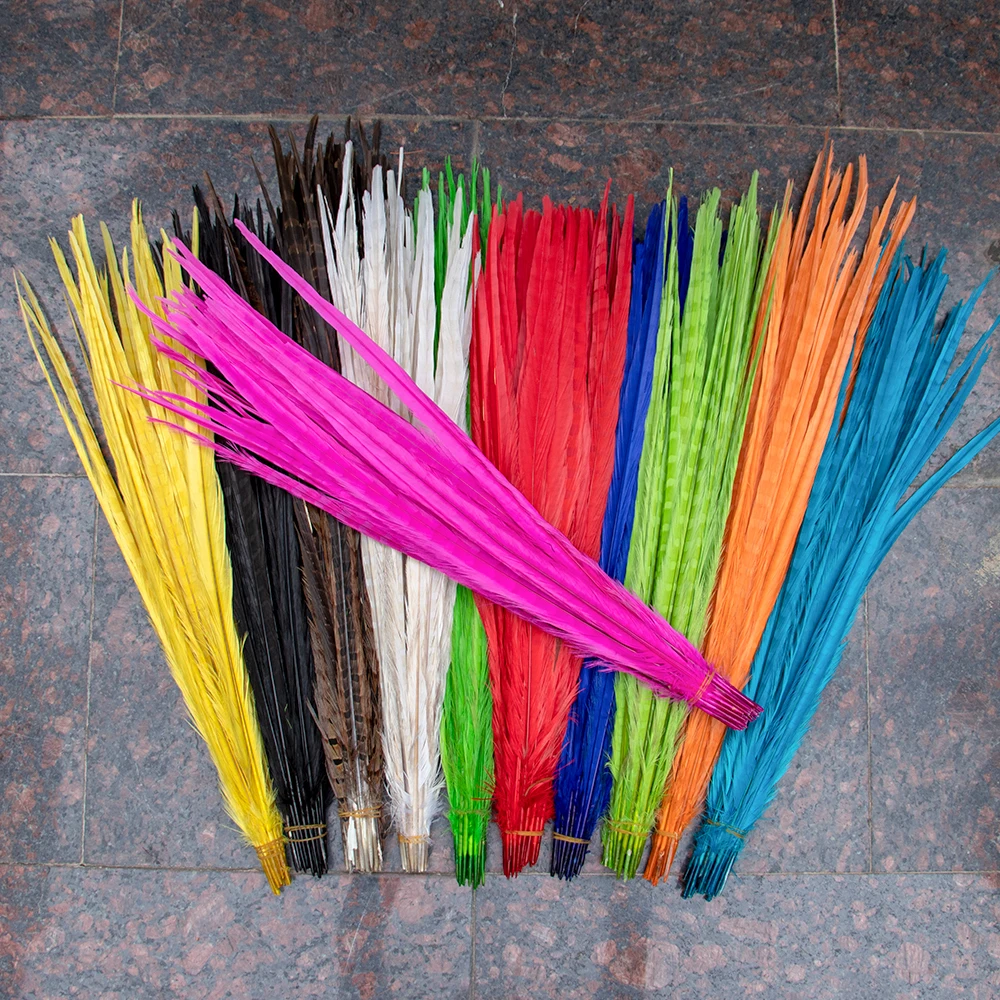 

Натуральная яркость 50-55 см, поделки для рукоделия, аксессуары для карнавальных костюмов, разные цвета