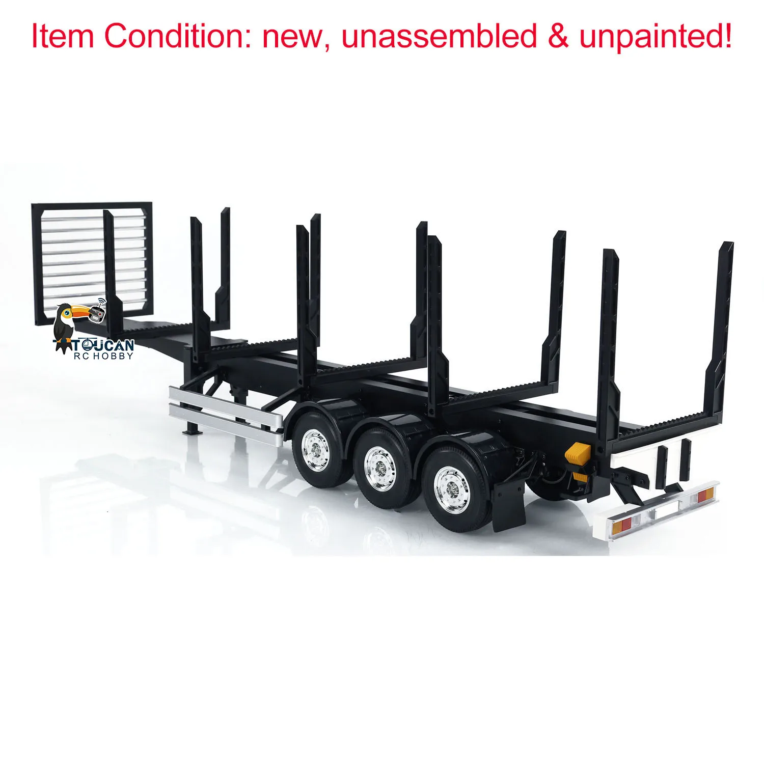 Полуприцеп TOUCAN 3Axle Wood 1/14 уличная игрушка для мальчиков радиоуправляемый грузовик