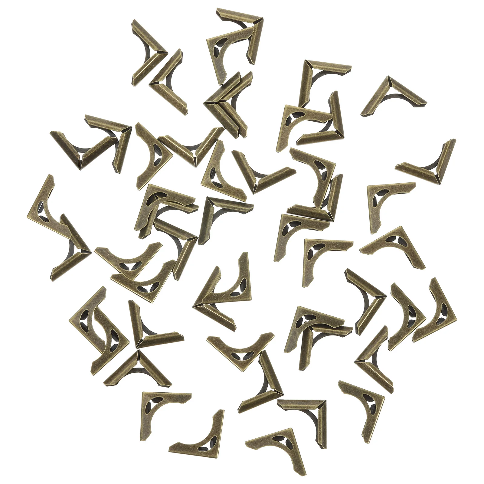 

Book Corner Protector Books Guard Decor Supply Protectors Metal Album Decorative Edges Covers Vintage