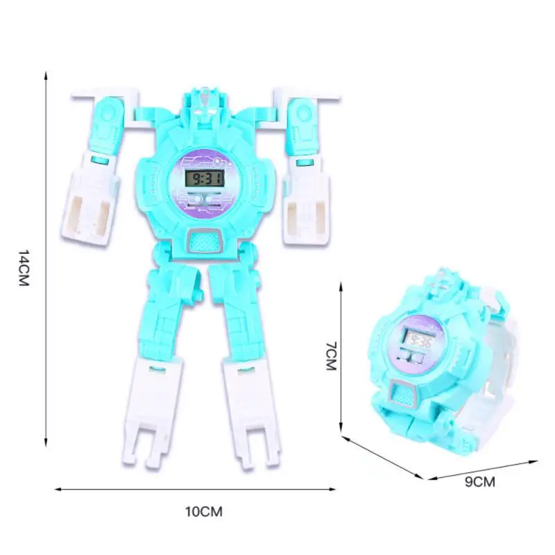 Оригинальные детские электронные часы-трансформеры с подсветкой |