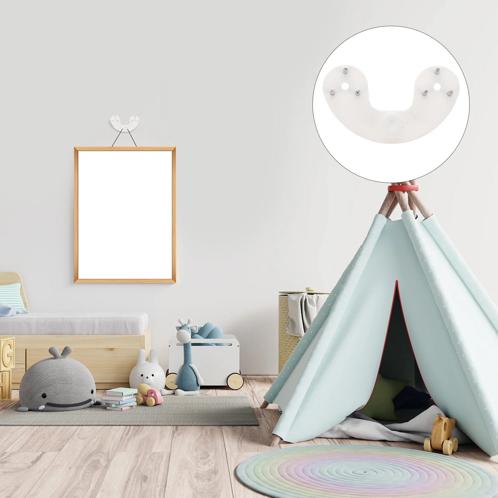 

50 шт., настенные крючки для фоторамки