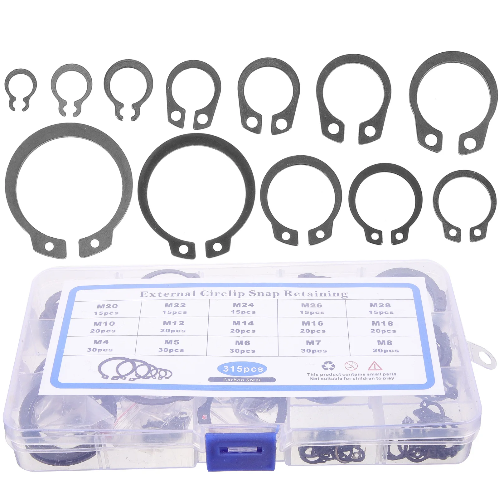 

Металлические зажимы, сверхпрочные кольца, удерживающие сайдинг, ассортимент плоских шайб из нержавеющей стали, маленькие Пружинные стопорные шайбы