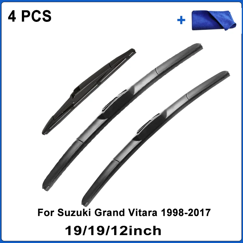 

Для Suzuki Grand Vitara 1998 ~ 2017, передние дворники, щетки стеклоочистителя автомобиля, автомобильные аксессуары 2016 2015 2014 2013 2012 2011 2010