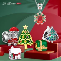 charms christmas pendants ornaments beads for original charm bracelet jewelry making xmas tree decor kids gift