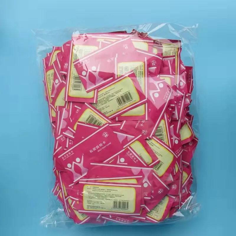 100 шт. гинекологические карты для самотестирования воспаления женщин-сестер