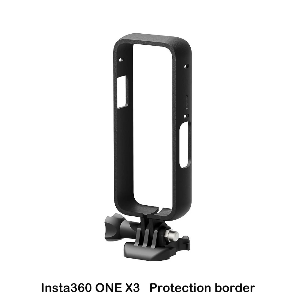 Купи For Insta360 One X3 Protective Frame X3 Panoramic Action Camera Plastic Protective Frame for Insta360 One X3 Rabbit Cage за 455 рублей в магазине AliExpress