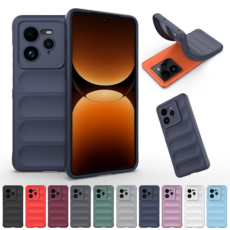 Гибкий силиконовый противоударный чехол с ощущением кожи для Realme GT 7 Pro 5G GT7