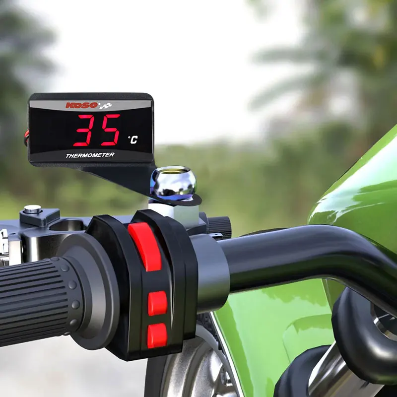Фото Датчик температуры масла koso для XMAX250 300 NMAX CB 400 CB500X, адаптер, термометр для скутера и гоночного мотоцикла №3