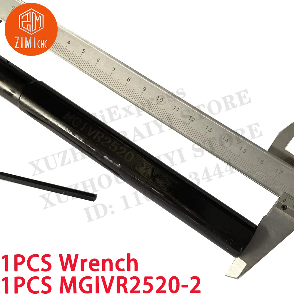 1PCS MGIVR2520-2 Токарный отрезной станок Держатель токарного инструмента для