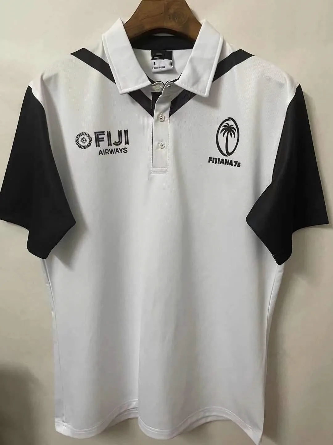 Коллекция 2021 года рубашка для регби домашних тренировок Фиджи SEVENS 7s размер