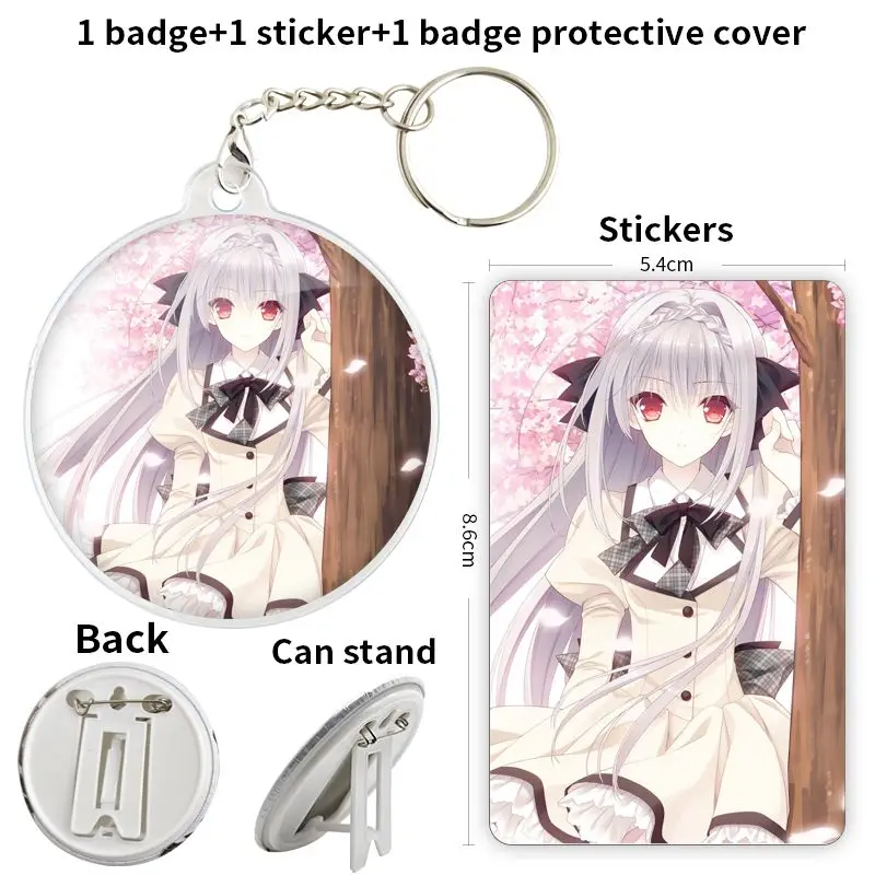 Sakurakouji Luna мягкая брошь с аниме-символикой из игры значок якорем периферийные