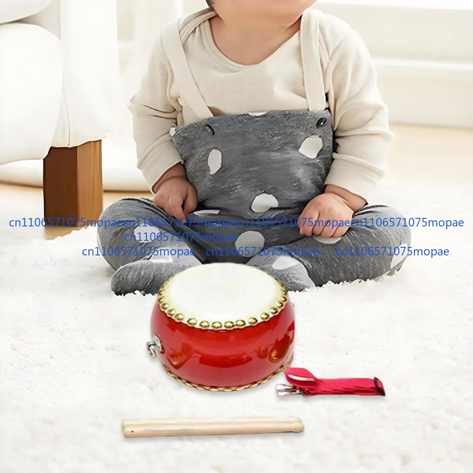 Деревянная барабанная установка Taiko для мальчиков и девочек, вечерние музыкальные инструменты для малышей, ударные инструменты (art.: 3920d3cf7cede) - 3920d3cf7cede