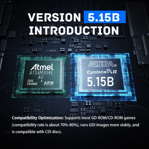 GDEMU V5.15b плата моделирования оптического привода для Sega Dreamcast