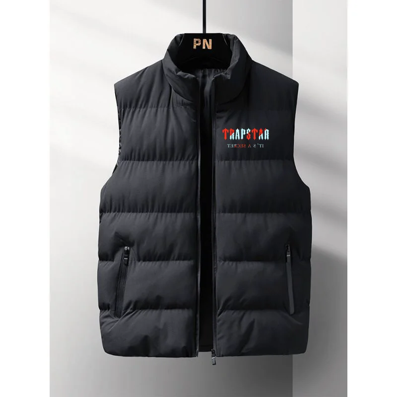 2022 Autumn Winter Men's Down Vest Brand Simple And Thickened Men's Down Jacket Fashionable Casual Warm Men's Coat