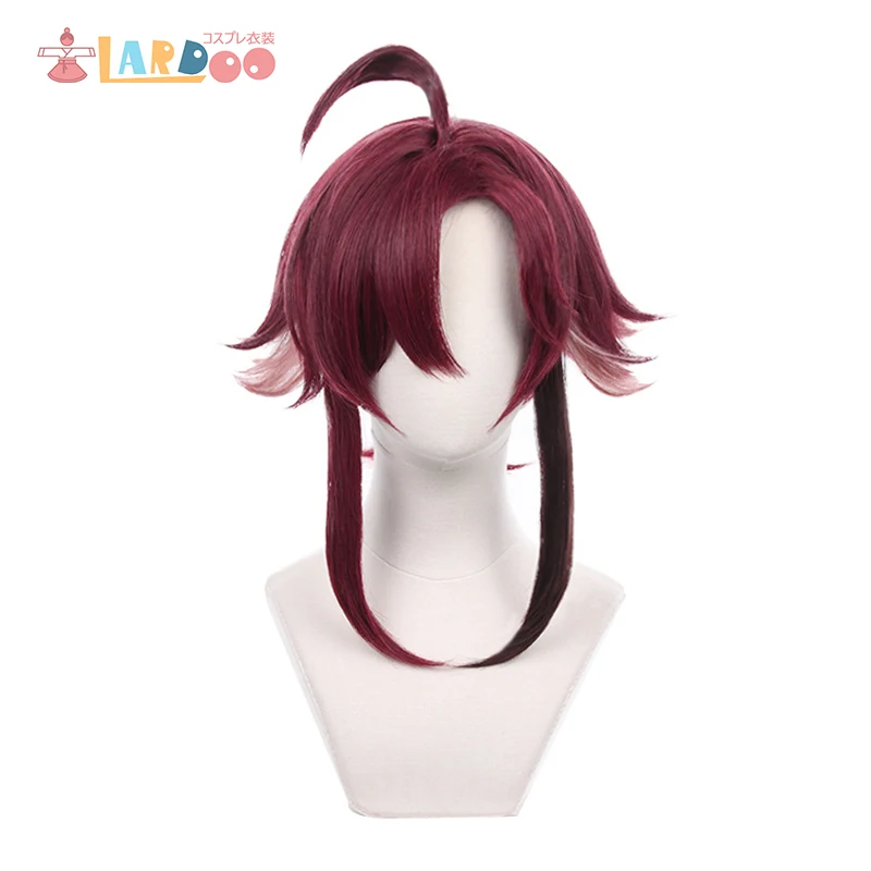 

Lardoo Genshin Impact Shikanoin Heizou Cosplay Wig Headwear Heat Resistant Synthetic Hair