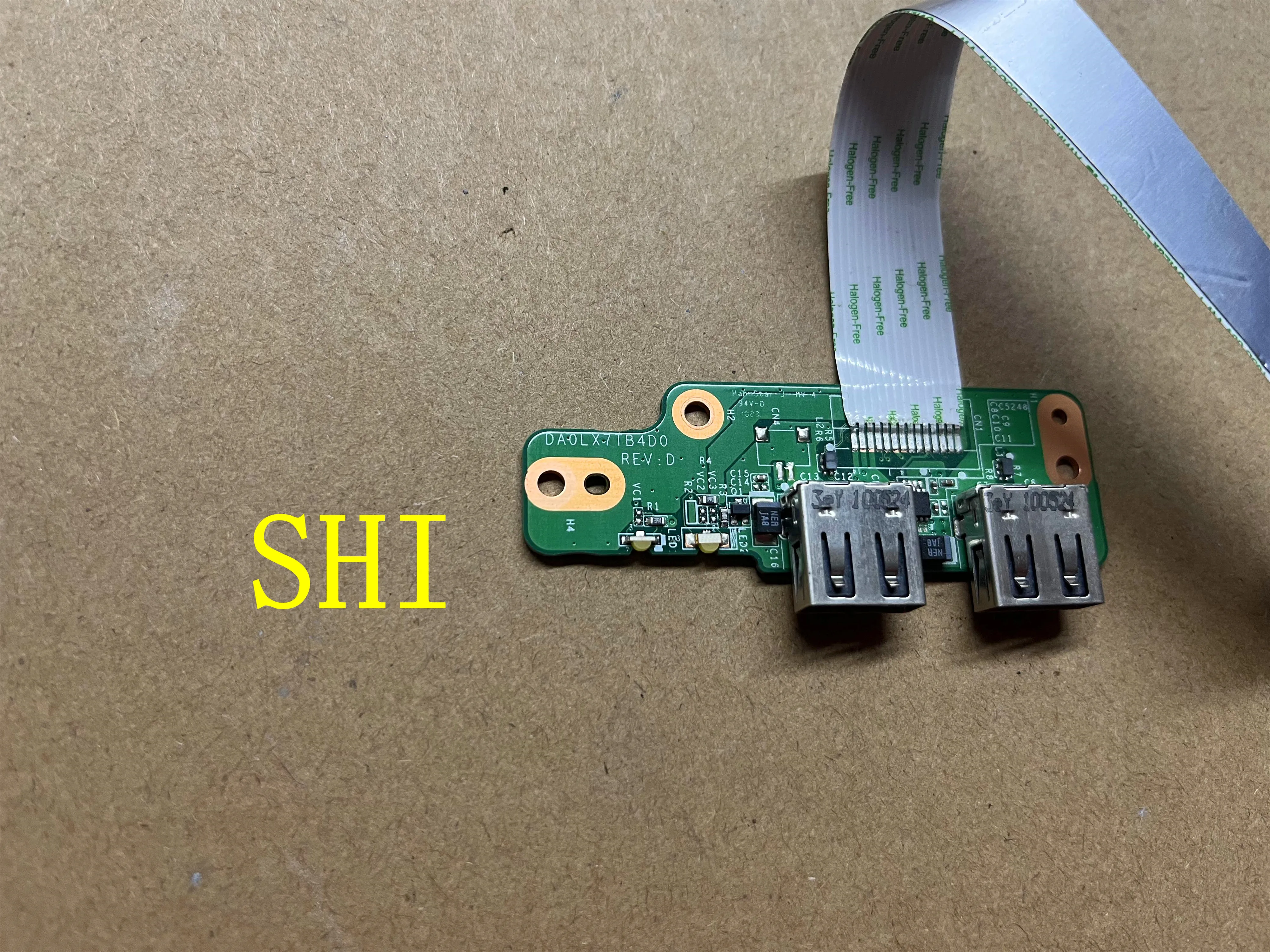 Оригинал для HP Pavilion Dv7-4000 USB плата с кабелем DA0LX7TB4D0 Бесплатная доставка |