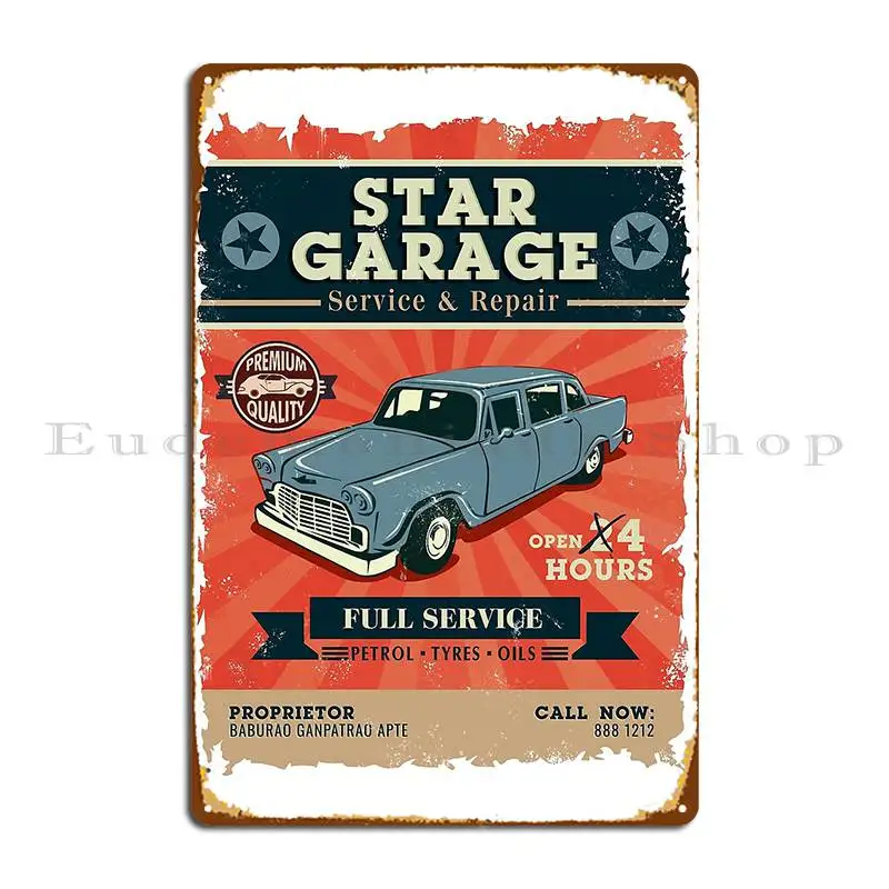 Hera Pheri Star Garage Flyer Anikin87 металлический знак проектирование стен Декор Фреска