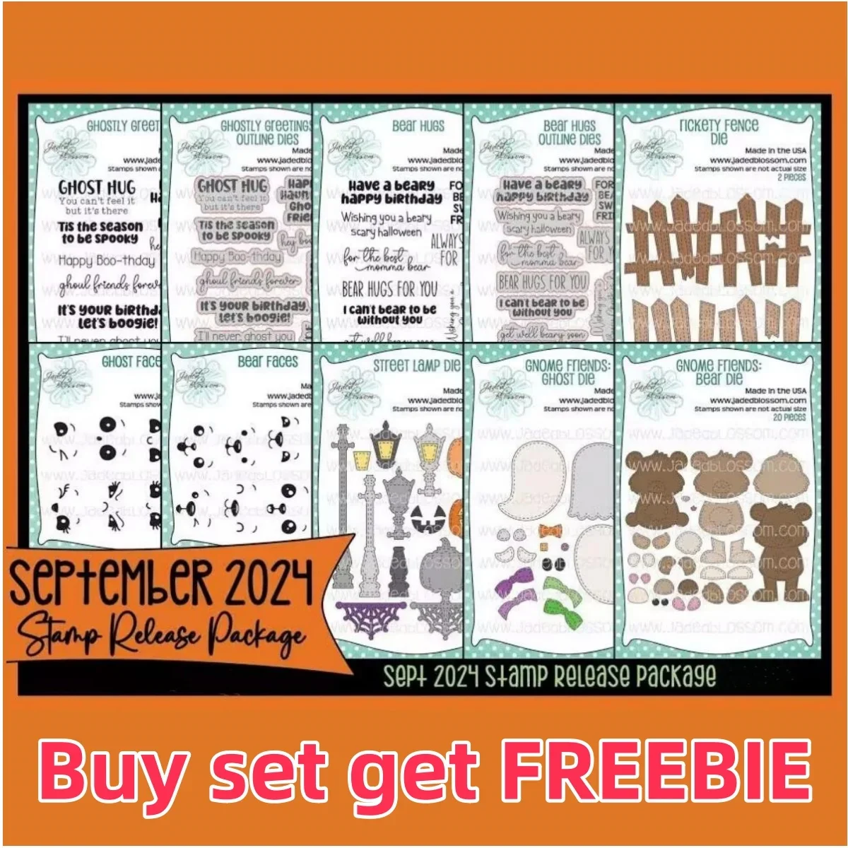 Хэллоуин Призрачные лица Медведь Отеряет Прозрачные штампы Металлические