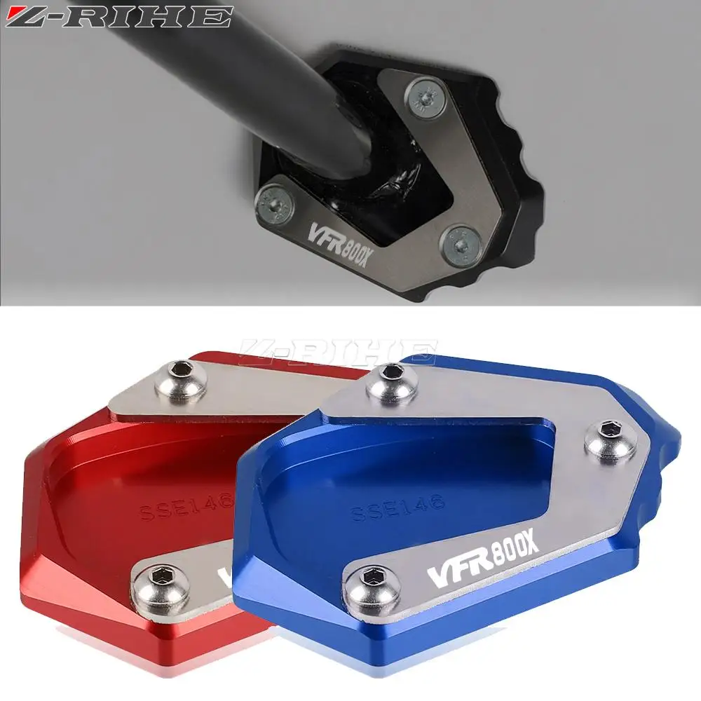 

VFR800X Motorcycle Kickstand Plate Foot Side Stand Support Extension For Honda VFR 800 X VFR800 X Crossrunner 2015-2023 VFR 800X