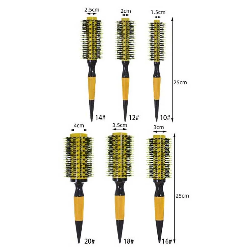Расческа для вьющихся волос из щетины свиной