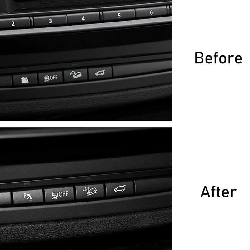 Крышка кнопки переключения датчика парковки автомобиля для BMW X5 E70 2006-13 X6 E71 2008-2014