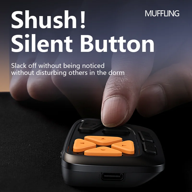 Пульт дистанционного управления с прокруткой видео Bluetooth-совместимый 8-кнопочный