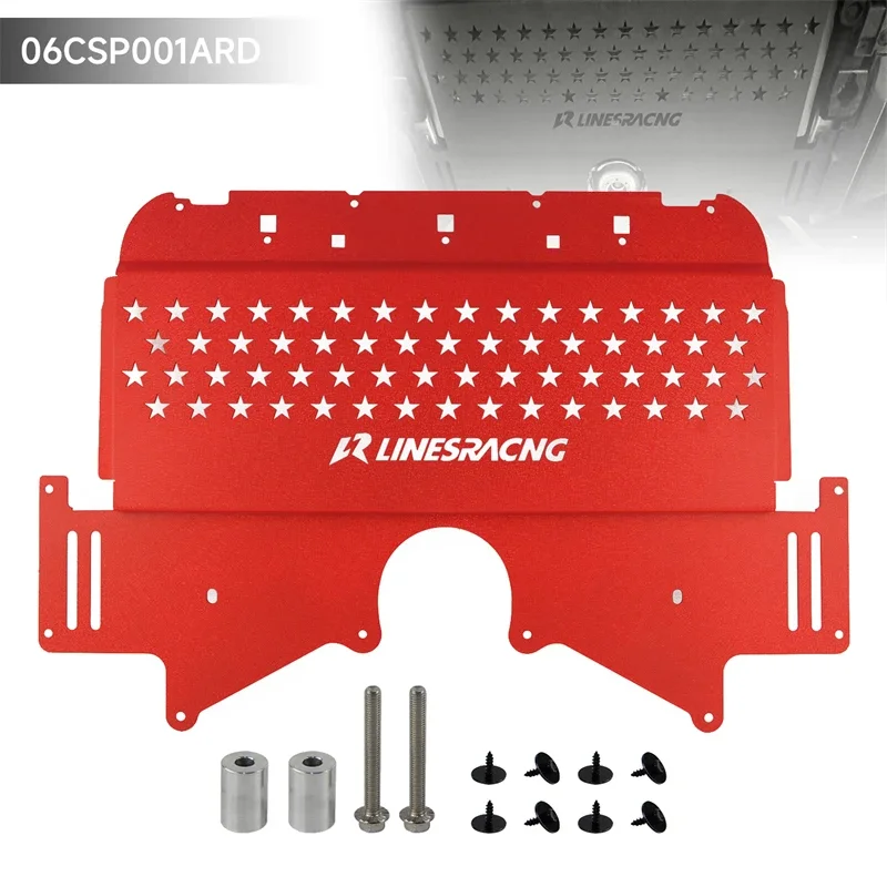 Алюминиевая защитная пластина масляного радиатора LR для BMW G8X M2 G87/M3 G80/M4 G82 2021-2024 S58