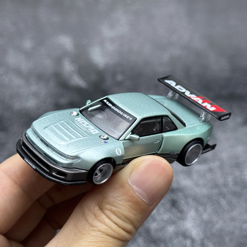 Фото MINIGT 1:64 Aston Martin AMR24 # Металлическая модель автомобиля 14 2024 F1 Silvia S13-R, статическая коллекционная фигурка №4