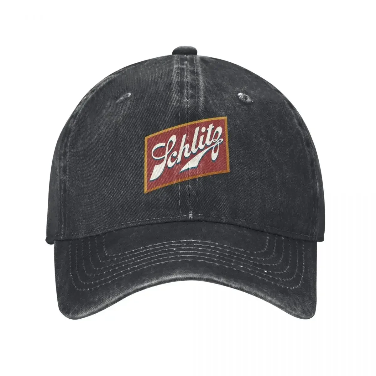 Чистая бейсболка с логотипом пива Schlitz солнцезащитная кепка Icon мужские шапки