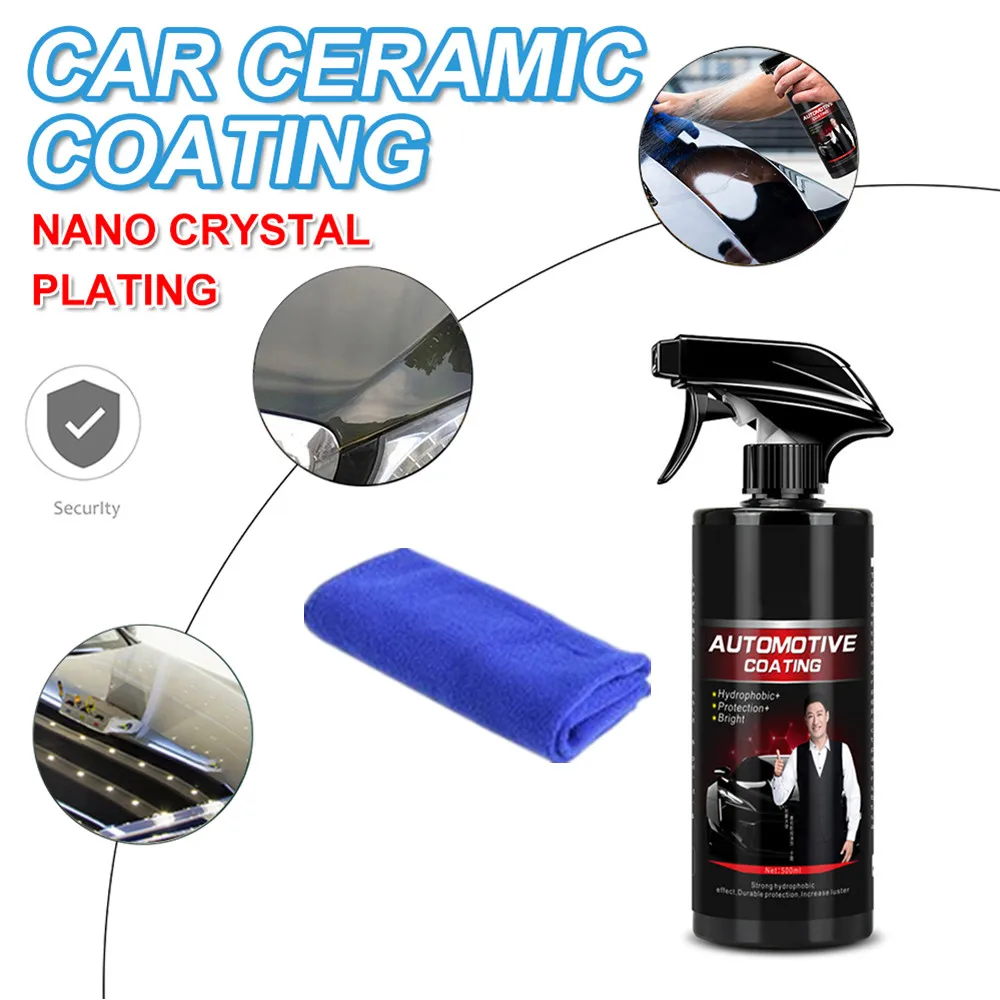 

Керамическое покрытие 9H для автомобиля, гидрохромовая краска, уход за нанопокрытием, быстрое покрытие, полимерная защита деталей, жидкий воск, уход за автомобилем