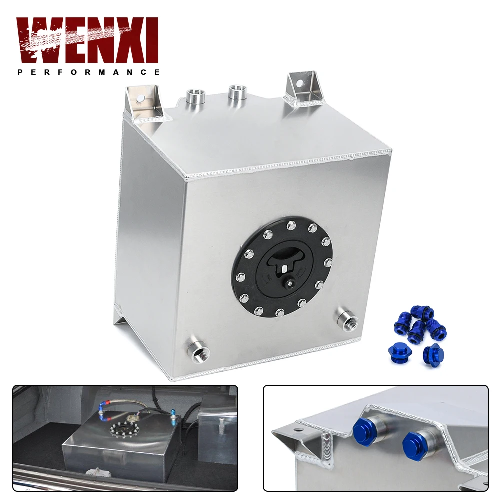 Алюминиевый топливный бак объемом 20 л с/без датчика Топливный элемент с