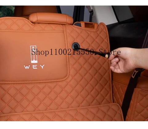 Коврик в багажник автомобиля для GWM WEY 07, 2023-2025, аксессуары для интерьера, аксессуары для хэтчбека, напольный поднос, водонепроницаемый вкладыш для груза