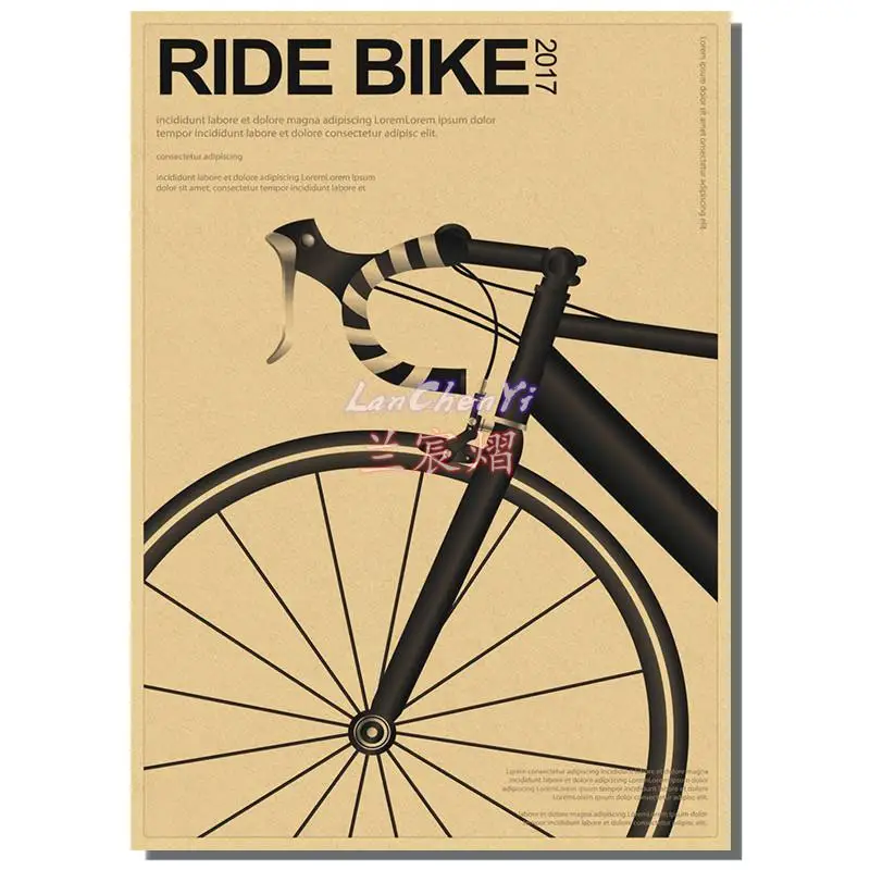 

Настенный стикер "Ride Bike Cycling"