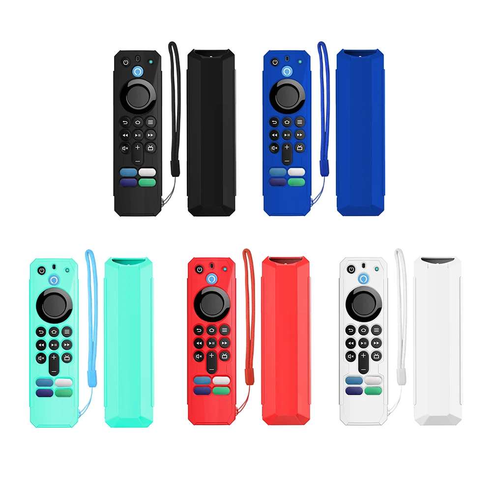 

Мягкий защитный чехол со шнурком из ТПУ, защитный чехол для пульта дистанционного управления, противоскользящий полноразмерный чехол для п...