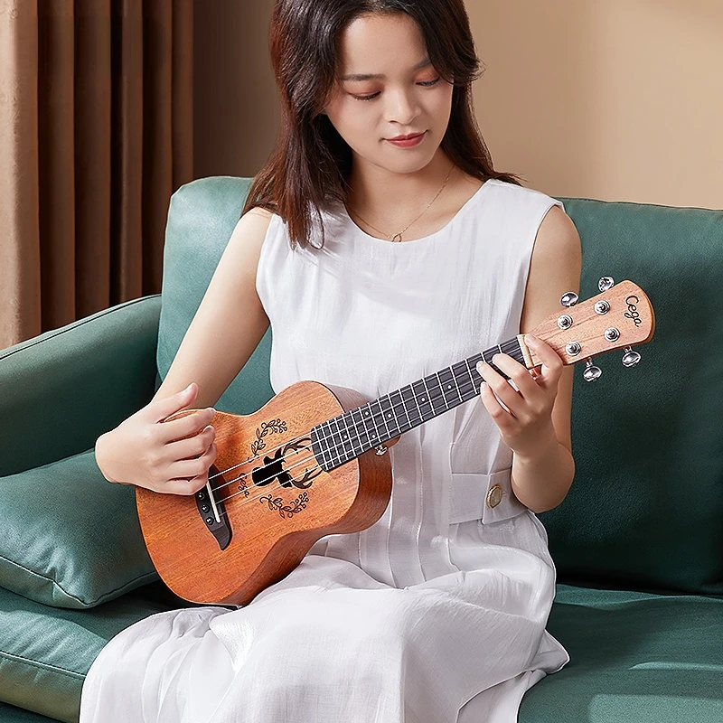 

Travel Small Four String Ukulele Acoustic Professional Ukulele Concert Adults Ukuleleler Profissional Musical Instruments WZ50UK