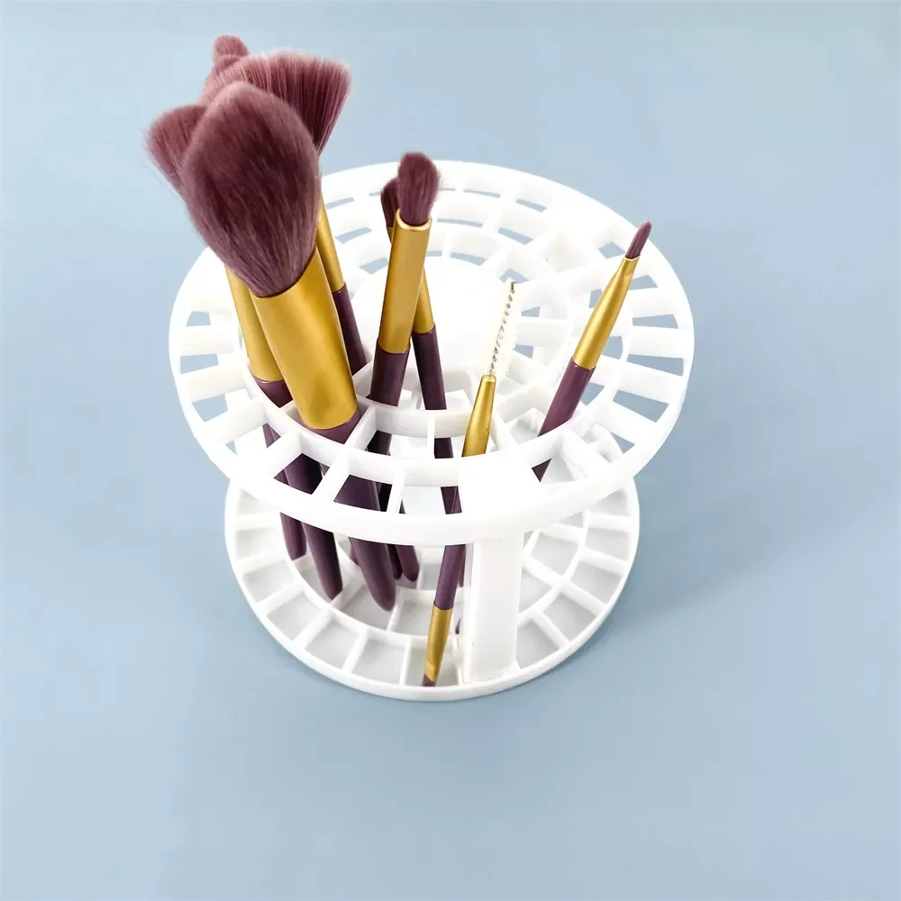 

Simple Portable Eyebrow Pencil Eyeliner Brush Hanger Make-up Tool Penholder for Makeup Brush Holder Desk Organizer