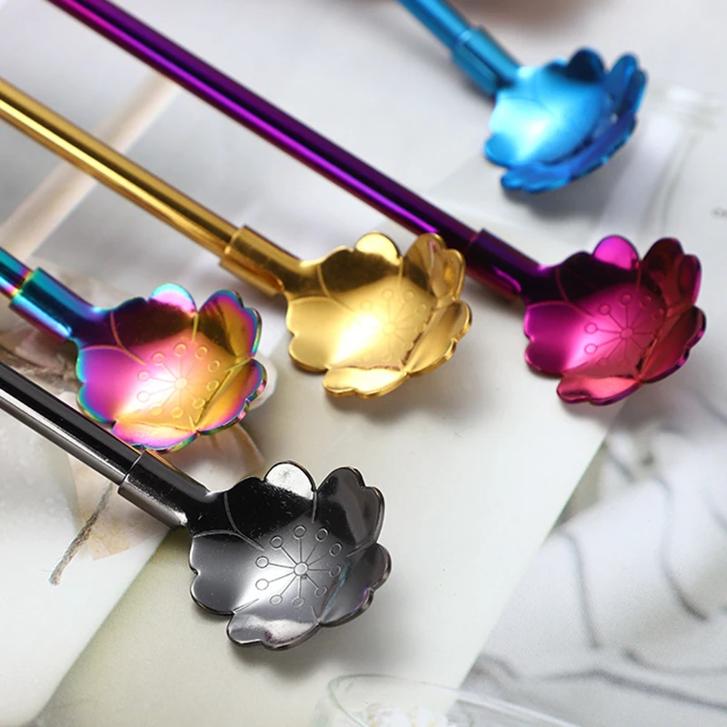 

Straw Spoon Stainless Steel Metal Straw Reusable Cocktail Drinking Straw Spoon Milk Bar Coffee Stirring Accessory For Wholesale