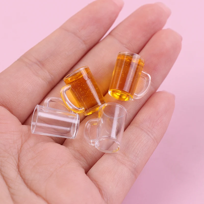 

Kawaii Mini Resin Wine Cup Simulation Furniture Model Toys For Decor Dollhouse Miniature Accessories