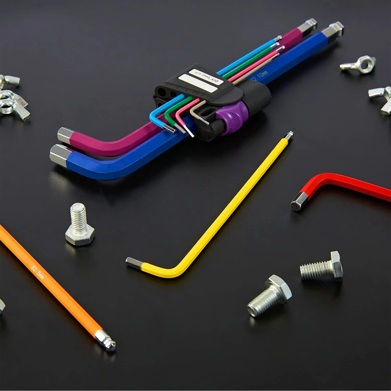 Набор шестигранных ключей с шаровым концом 1 5-10 мм 9 шт.