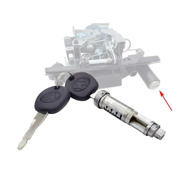 Цилиндр замка задней двери автомобиля с 2 ключами для VW- Transporter T4 Caravelle 1990-2003 гг.