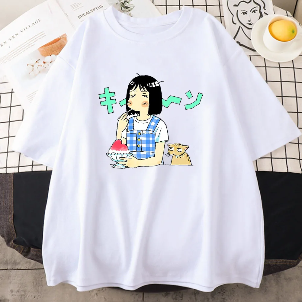 

Skip and Loafer Tshirts for Men 100% Cotton Harajuku Summer Printed Streetwear Casual Tops Couples Short Sleeve O-neck Clothes