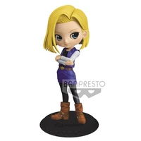 banpresto q posket dragon ball android 18 aaction figure model childrens gift anime