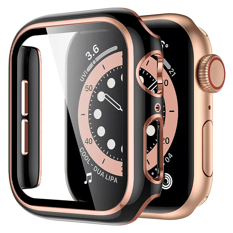 

Закаленное стекло для Apple Watch 8/7/6/SE/5, 360 дюйма, 42/44/41/45 мм