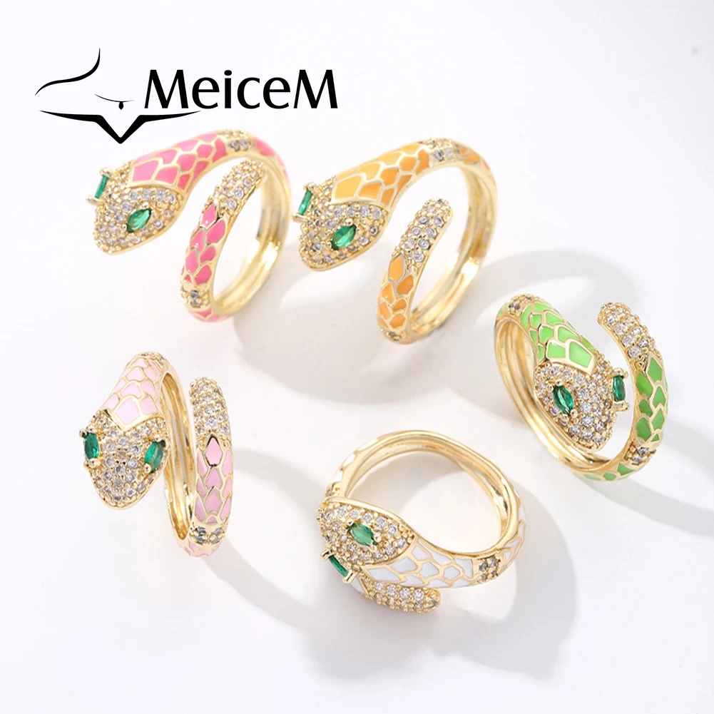 

New in Ring Snake Luxury Designer Aesthetic Accessories Finger Pride Beauty Jewelry Fashion Gifts Cool Cute Rings for Women 2023