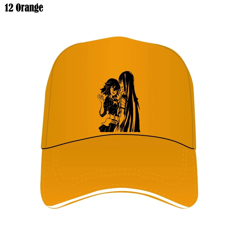 

Men Mesh Bill Hats Kill La Kill Ryuko And Satsuki Unisex Custom Hat Women Bill Hats